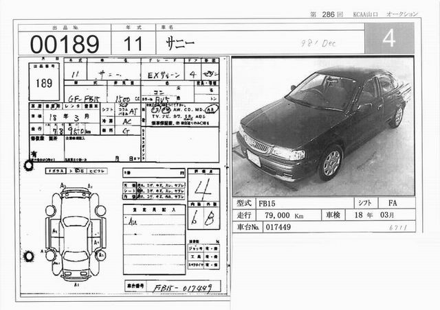 1998 Nissan Sunny Photos