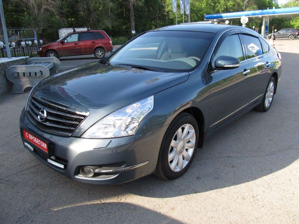 Nissan teana черный 2011