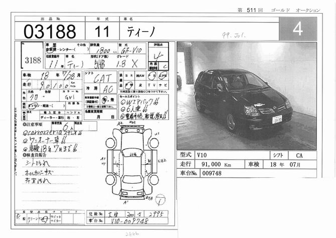 1999 Nissan Tino Wallpapers