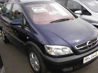 2002 Opel Zafira Photos