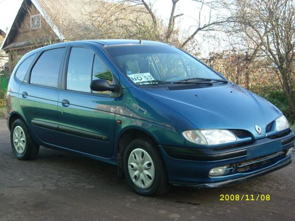 1999 Renault Scenic specs mpg, towing capacity, size, photos