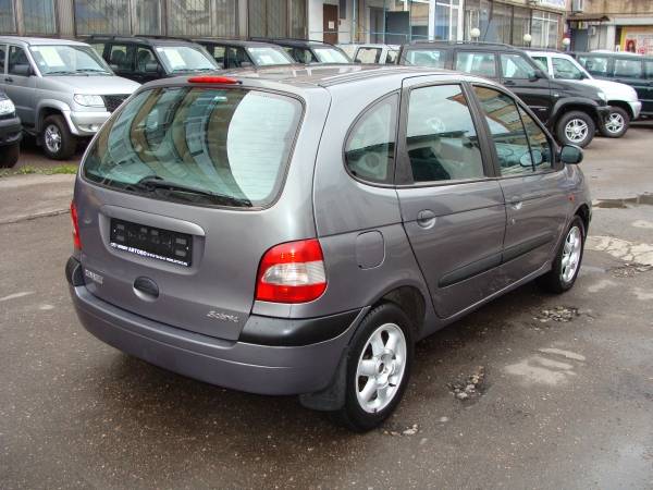 1999 Renault Scenic Pictures, 1600cc., Gasoline, FF, Manual For Sale