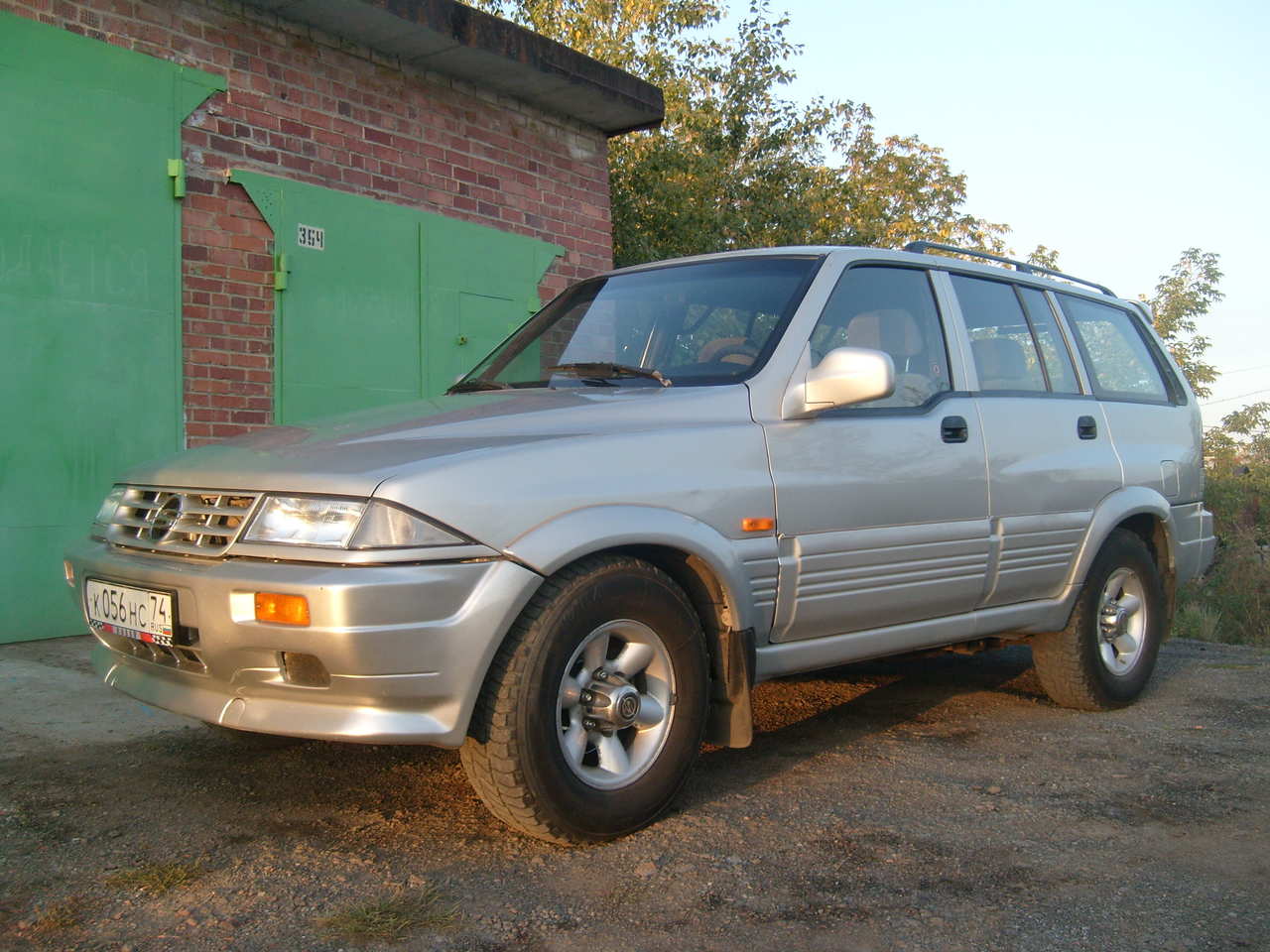 Радиатор ssangyong musso