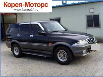 2002 SsangYong Musso Pictures