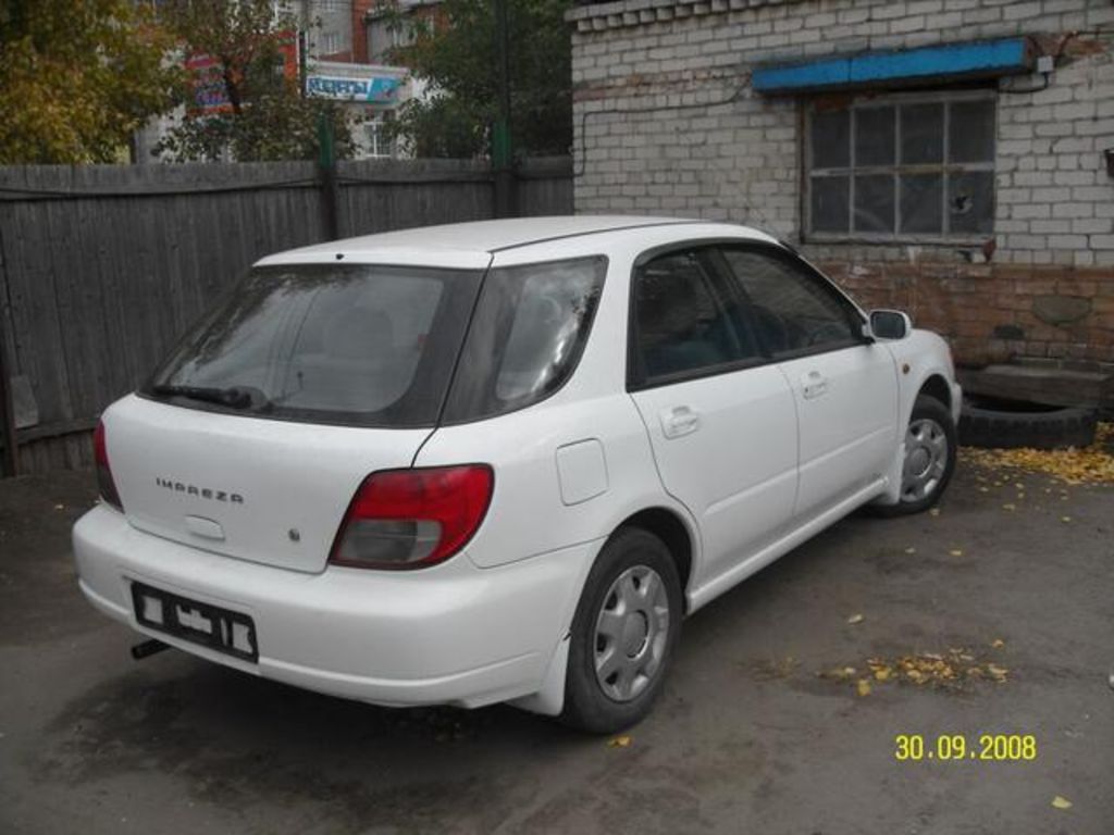 2001 Subaru Impreza Wagon