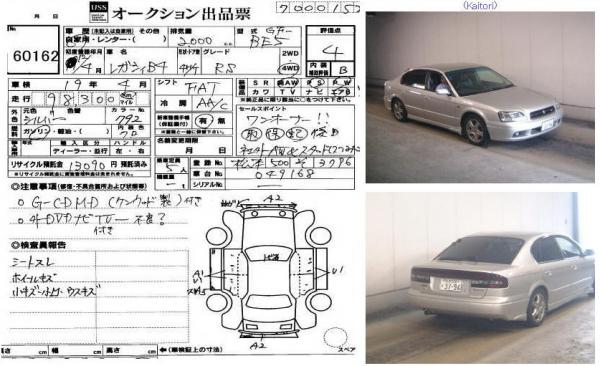 2000 Subaru Legacy B4 Photos