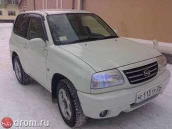 2001 Suzuki Escudo Images