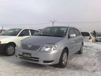 2002 Toyota Allex For Sale