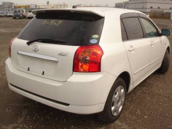 2005 Toyota Allex For Sale