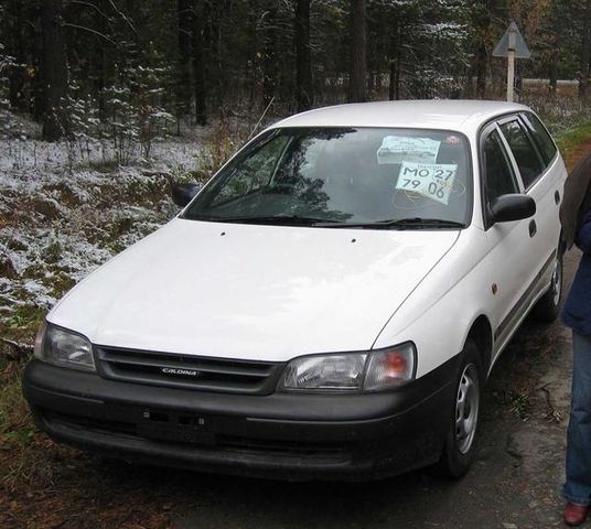 2002 Toyota Caldina Van