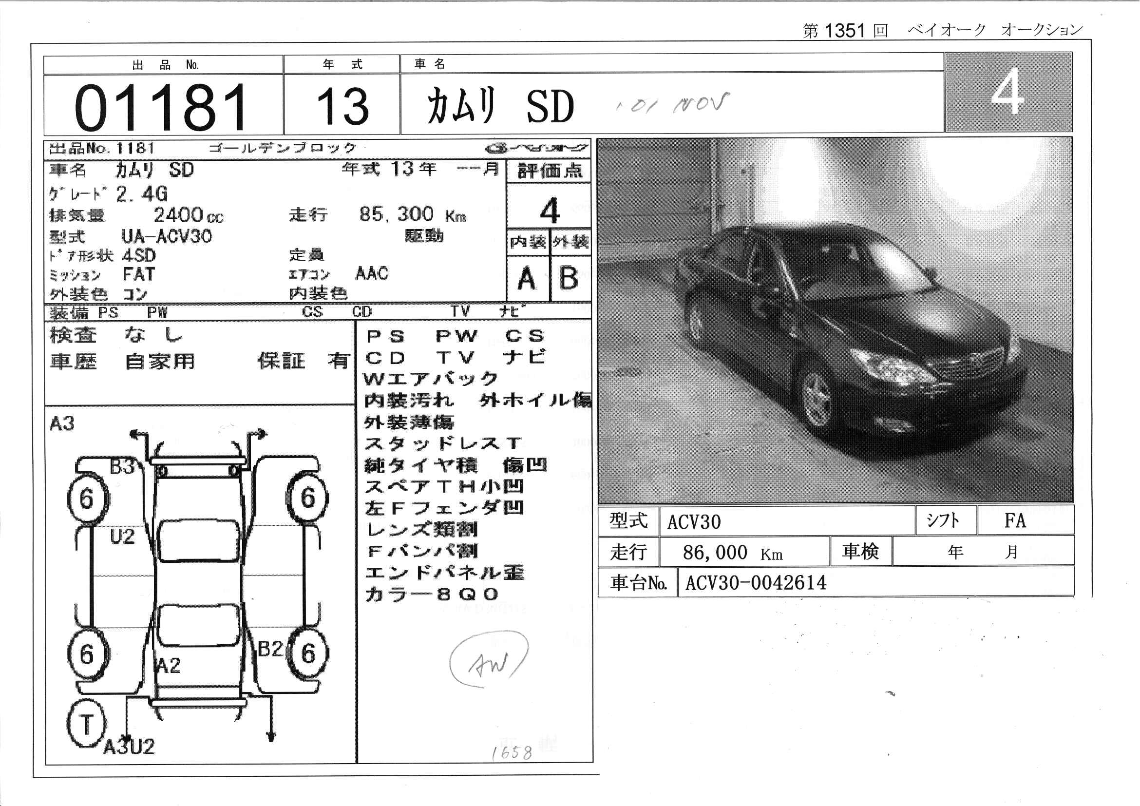 2001 Toyota Camry Pictures