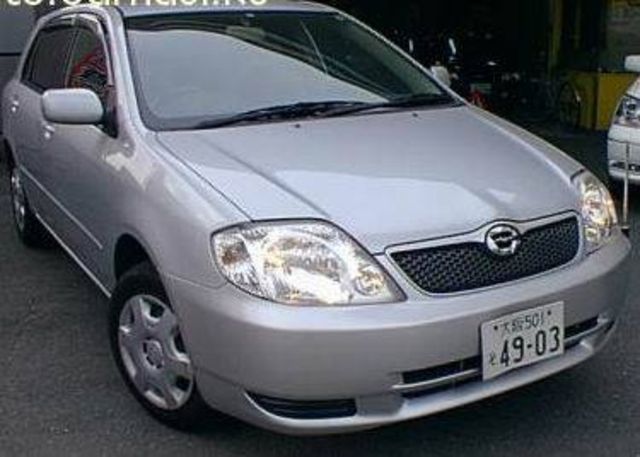 2001 Toyota Corolla specs