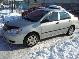 2002 Toyota Corolla Photos