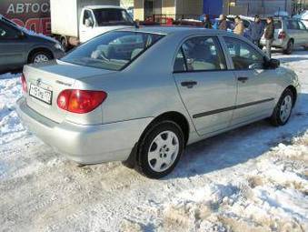 2002 Toyota Corolla Photos