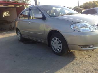 2002 Toyota Corolla Pics