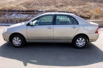 2003 Toyota Corolla Photos