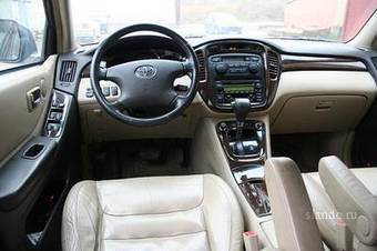 2002 Toyota Highlander Pictures