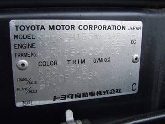1999 Toyota Hilux Surf Pictures