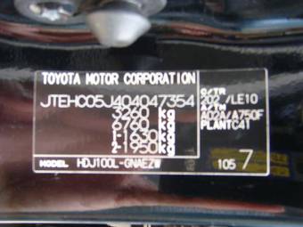 2007 Toyota Land Cruiser Photos