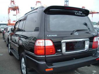 2002 Toyota Land Cruiser Cygnus Pictures