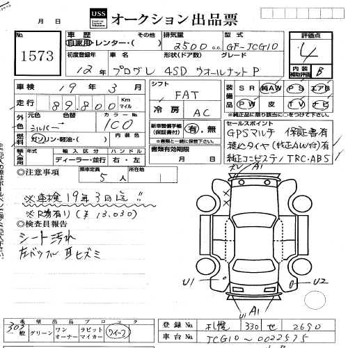 1999 Toyota Progres Photos