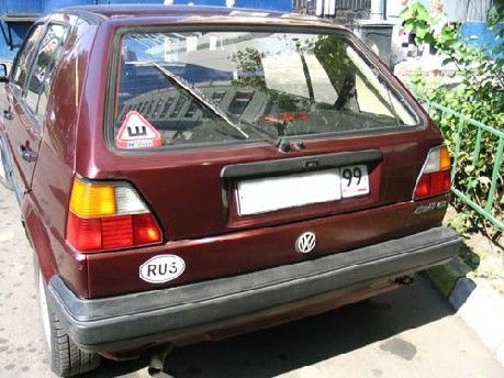 1991 Volkswagen GOLF 2