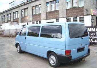 1998 Volkswagen Transporter Pictures