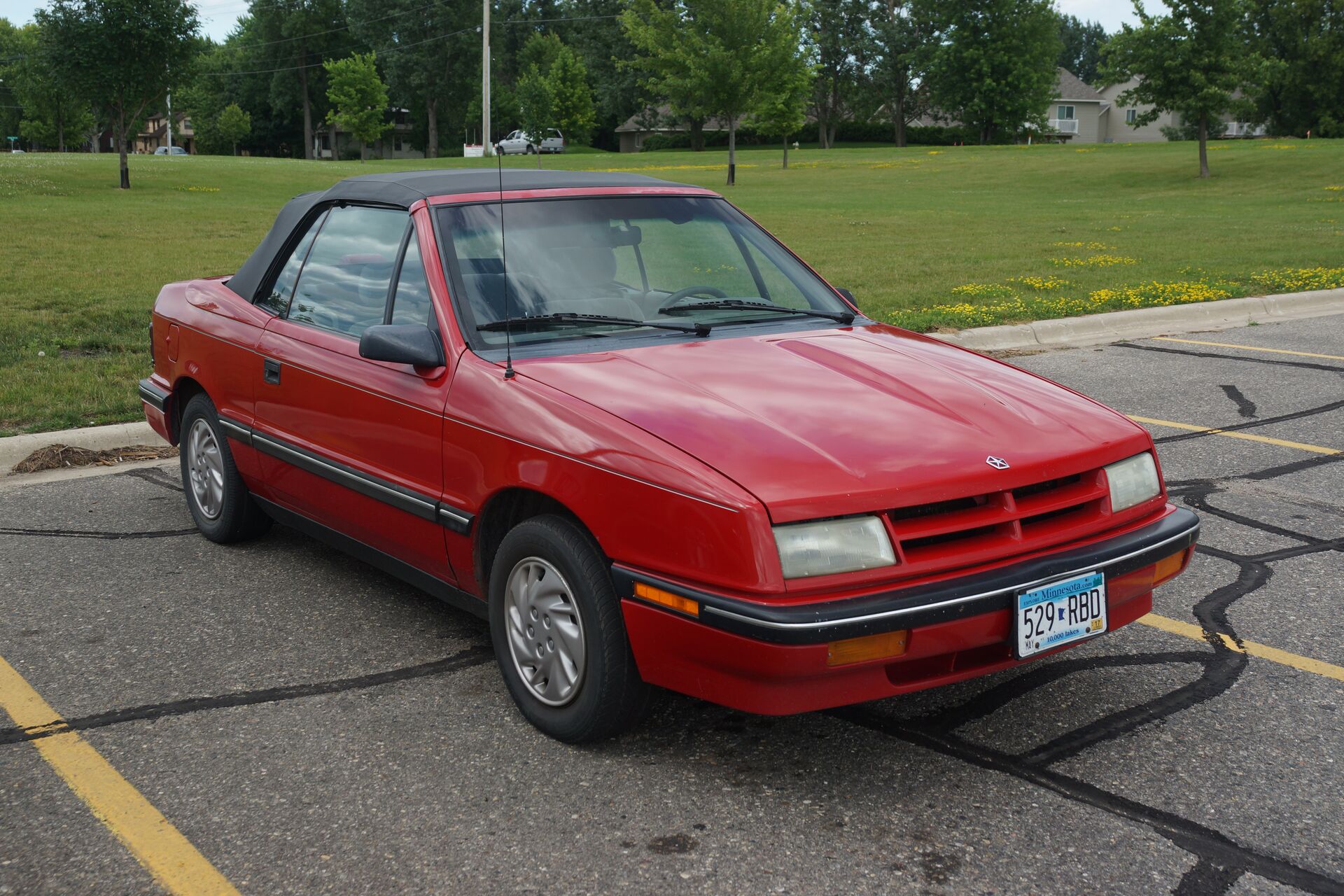 Dodge Shadow Convertible 2.5 i (102 Hp) 1989 - 1995 Specs and Technical ...