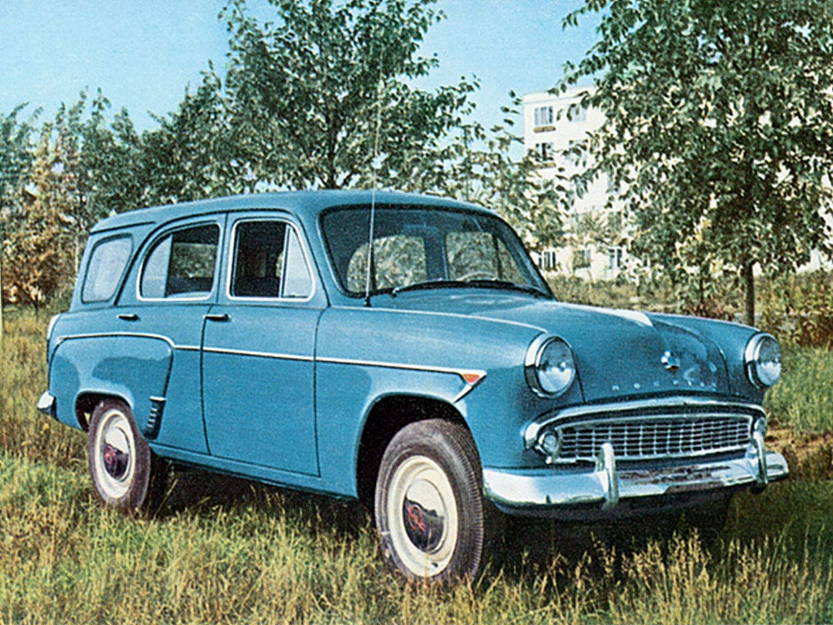 Moskvich 423 Combi 1958 1963 Specs And Technical Data Fuel