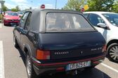 Peugeot 205 I Cabrio (741B,20D) 1.4 CJ CAT (60 Hp) 1989 - 1993